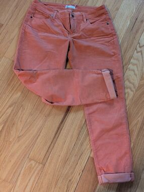 Carve Designs Rust/Orange Corduroy Pants
